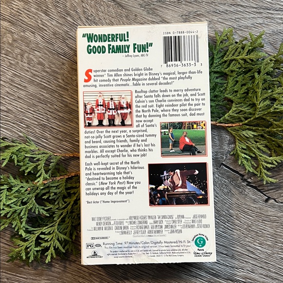 VINTAGE Christmas VHS The Santa Clause Disney with Tim Allen 1990’s Holidays - Picture 11 of 13